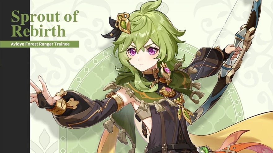 Genshin Impact’s Collei in her character portrait.