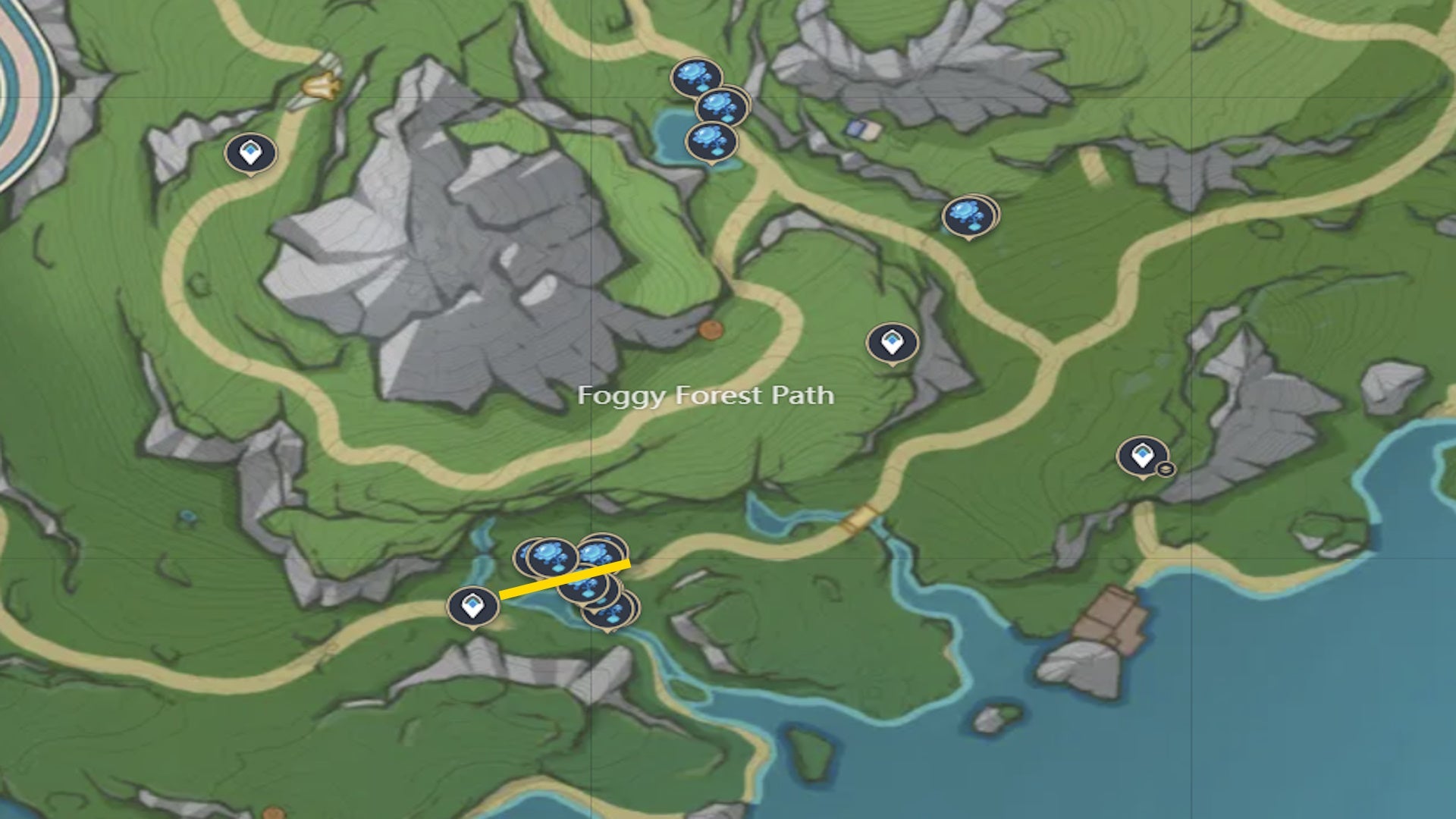 Genshin Impact Lakelight Lily locations and Lakelight Lily farming tips - 12