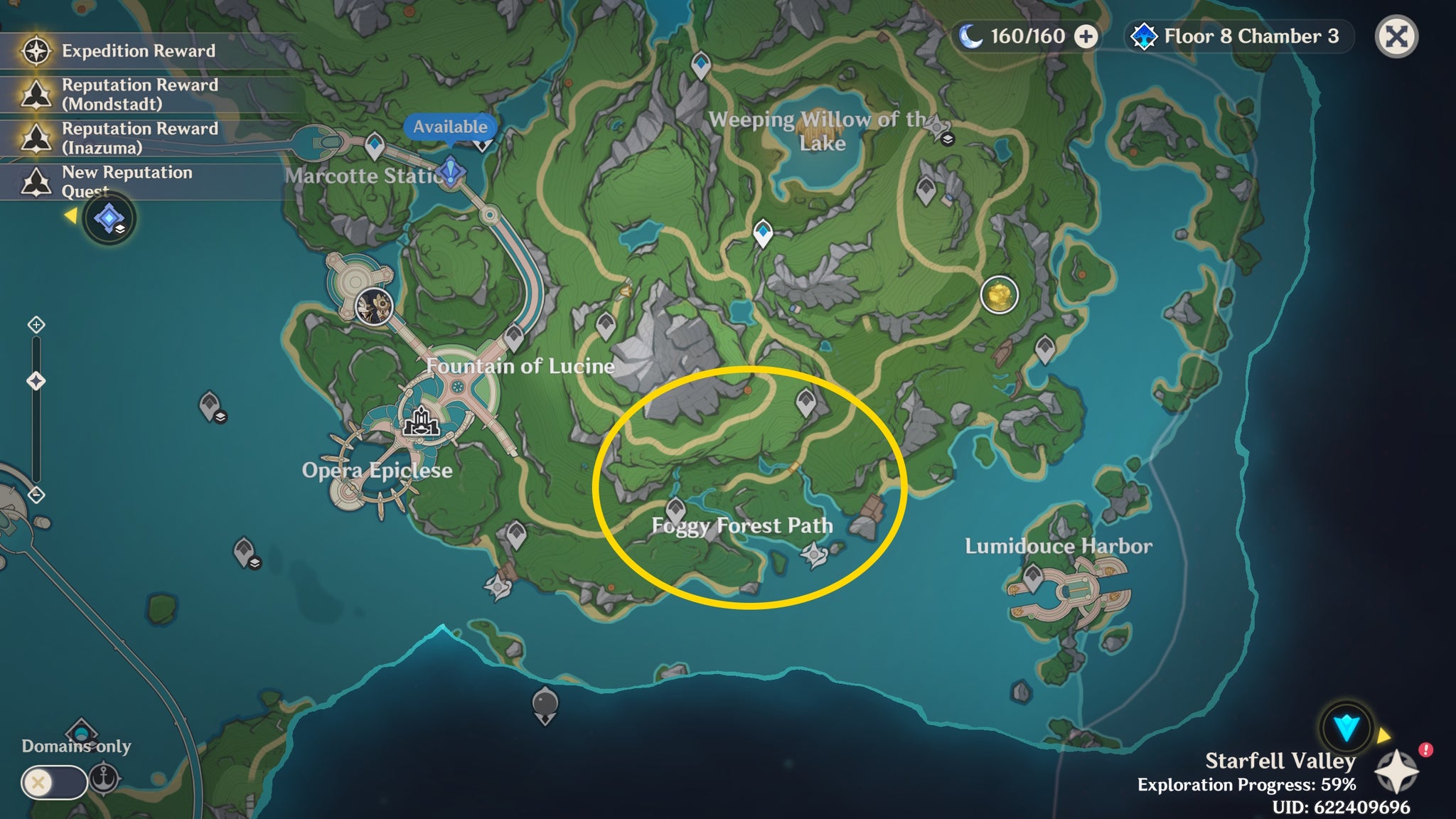 Genshin Impact Lakelight Lily locations and Lakelight Lily farming tips - 8