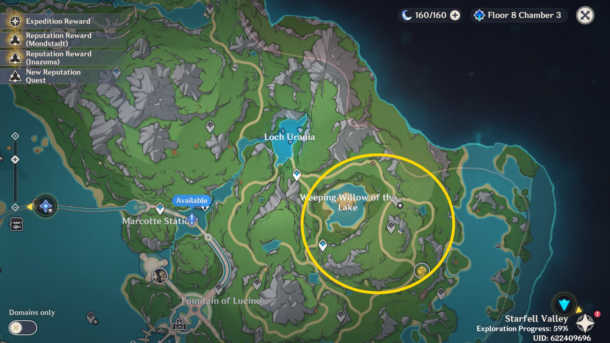 Genshin Impact Lakelight Lily locations and Lakelight Lily farming tips - 5