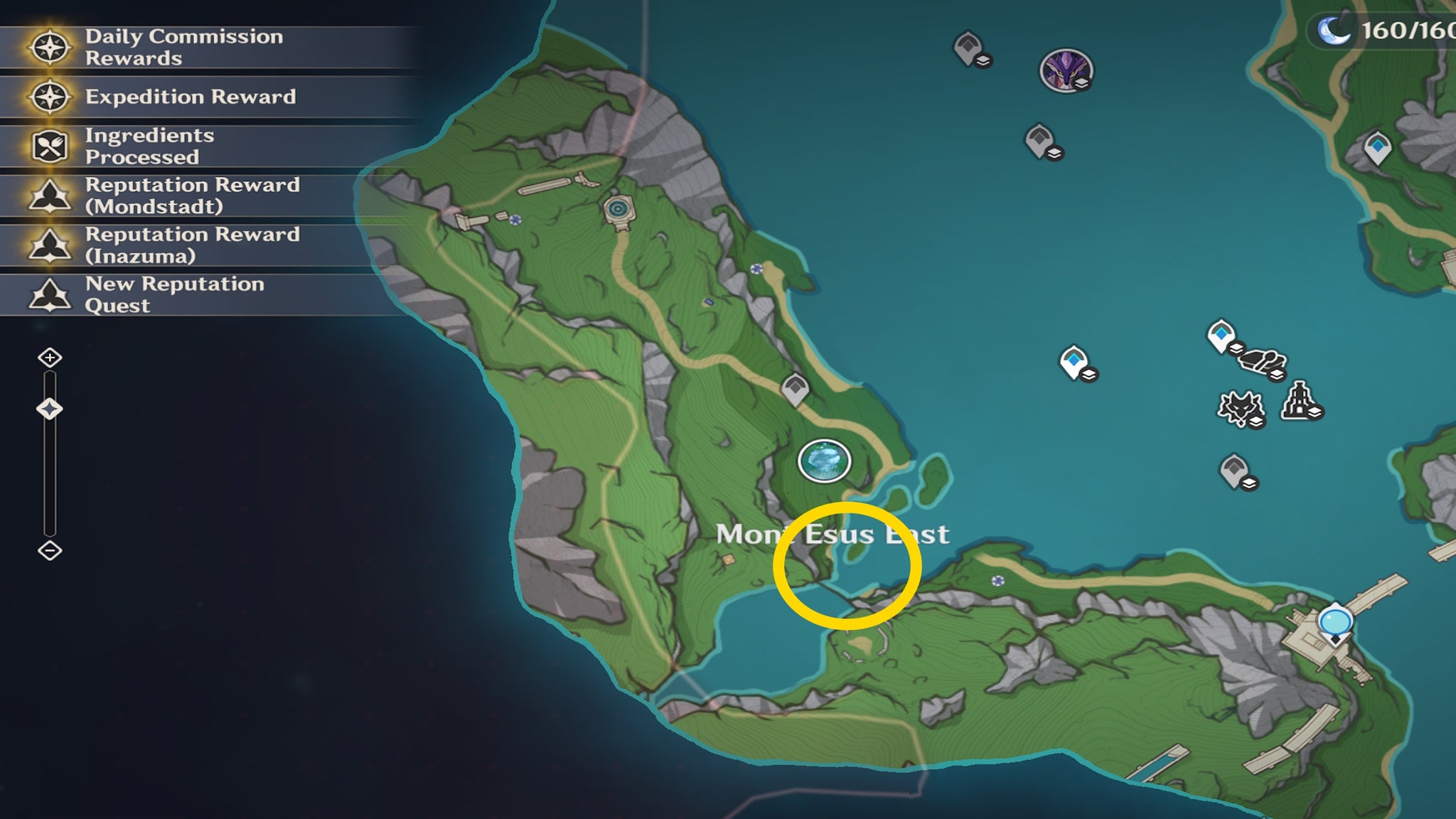 Genshin Impact Mysterious Ore locations - 8