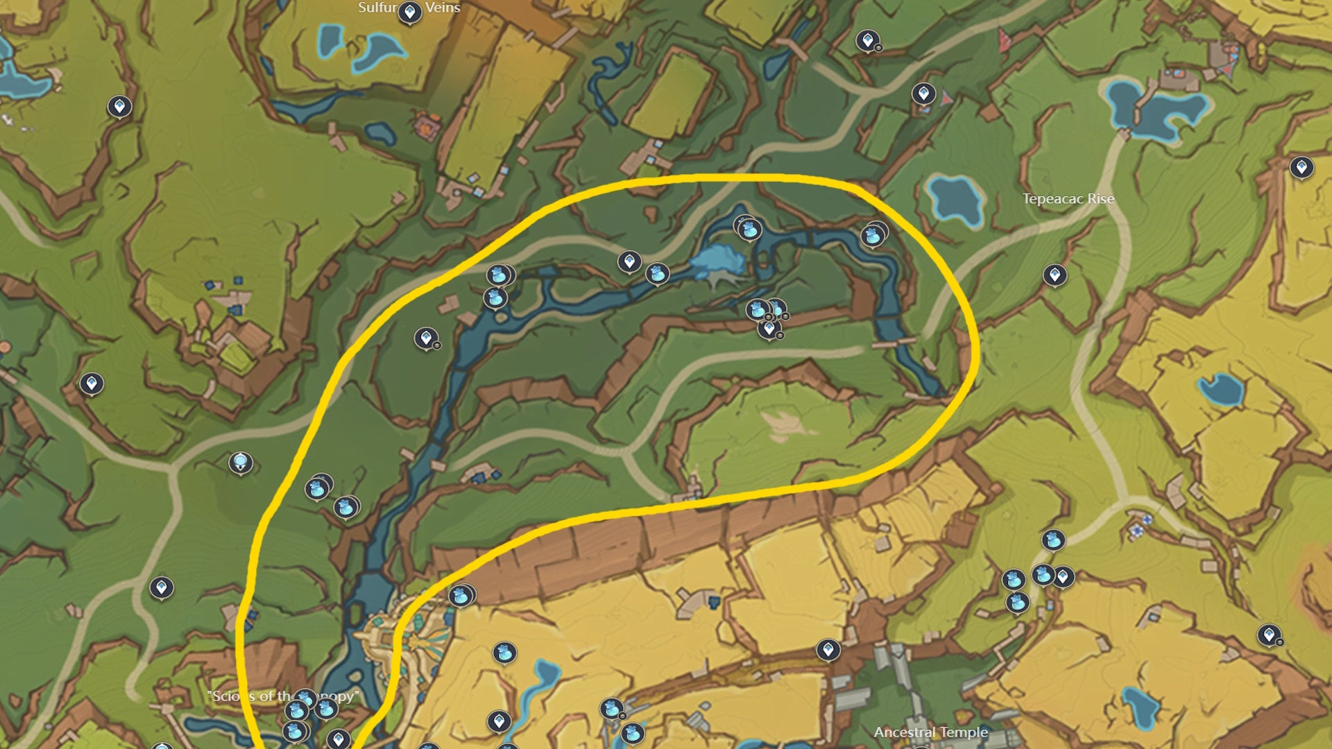Genshin Impact Quenepa Berry locations and farming - 4
