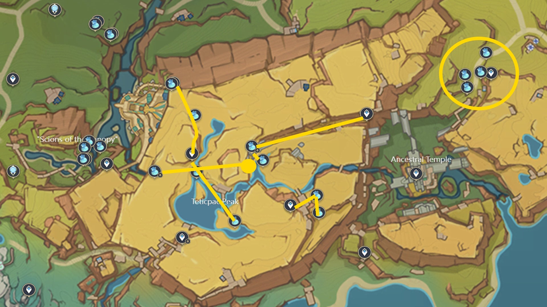 Genshin Impact Quenepa Berry locations and farming - 7