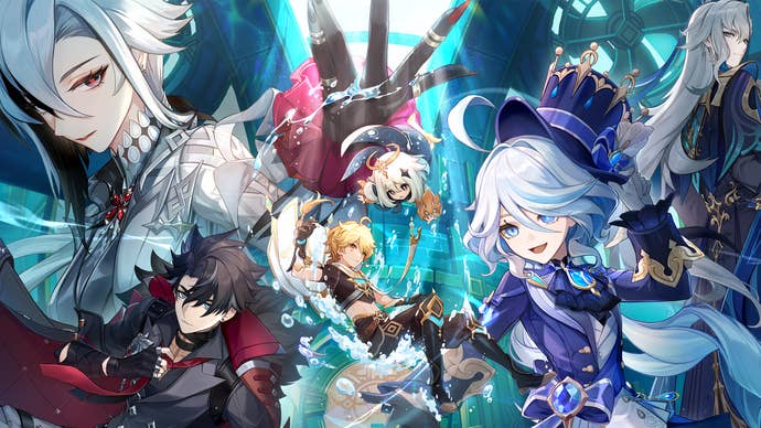 Key art for Genshin Impact’s 4.1 update