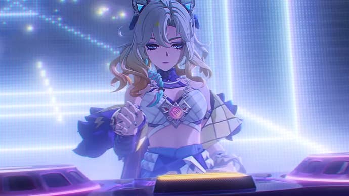 Xilonen in Genshin Impact as DJ