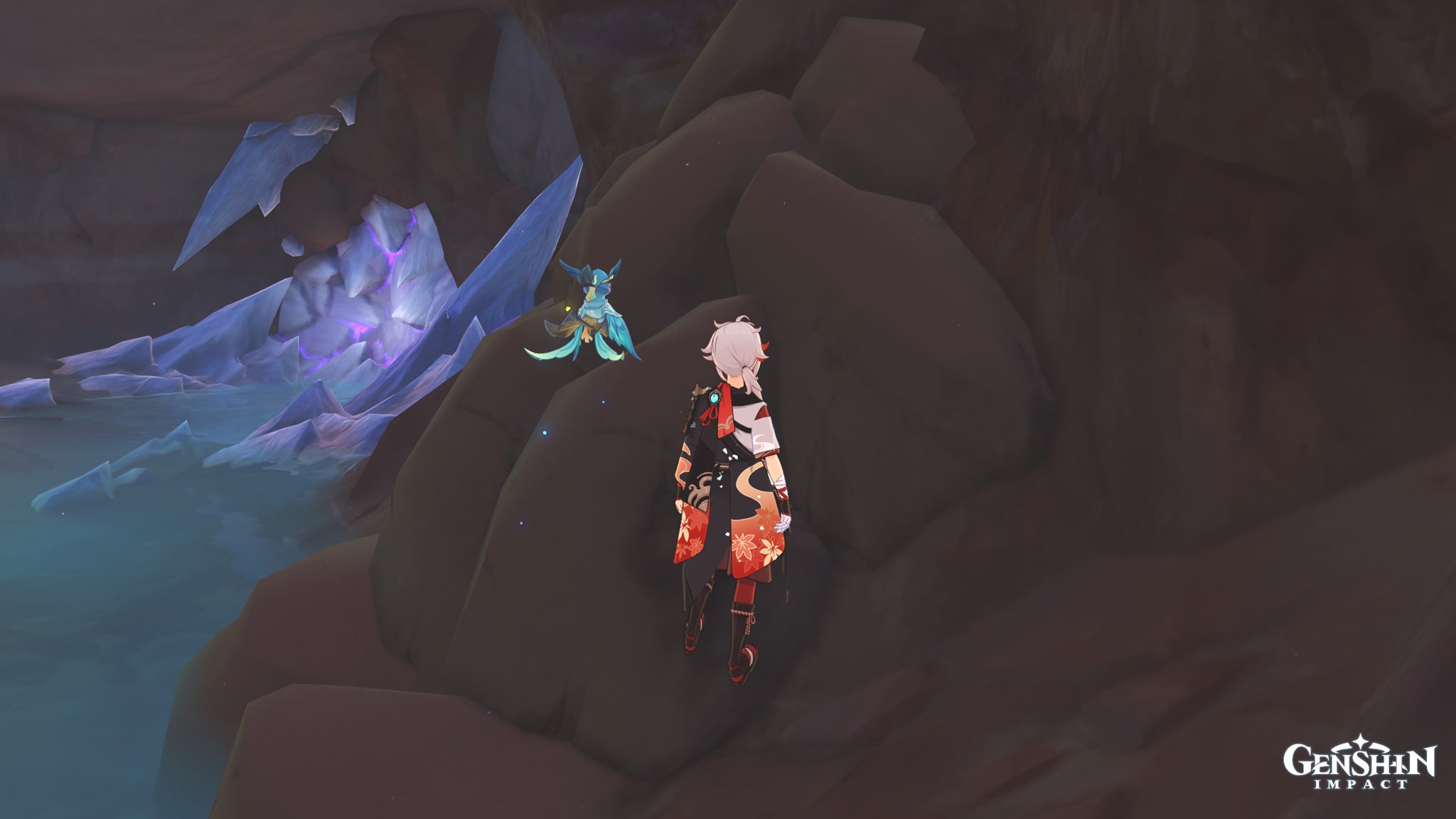 How to use the power of Khvarena to destroy crystals in Genshin Impact - 3