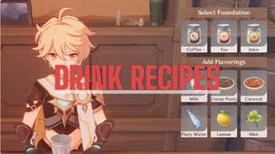 Genshin Impact : Of Drink A-Dreaming guide - all drink recipes