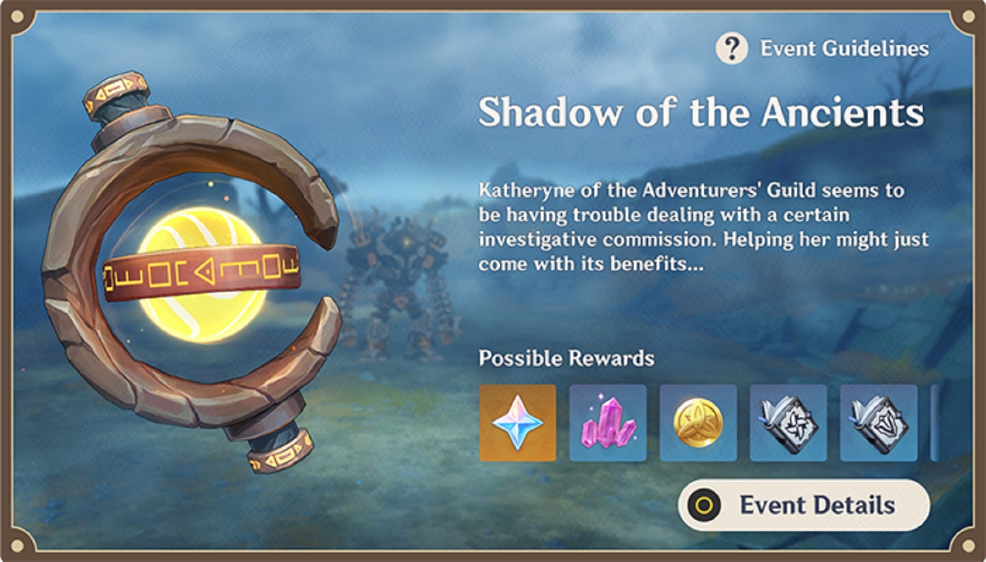 Genshin Impact “Shadow of the Ancients” limited time quest goes live today