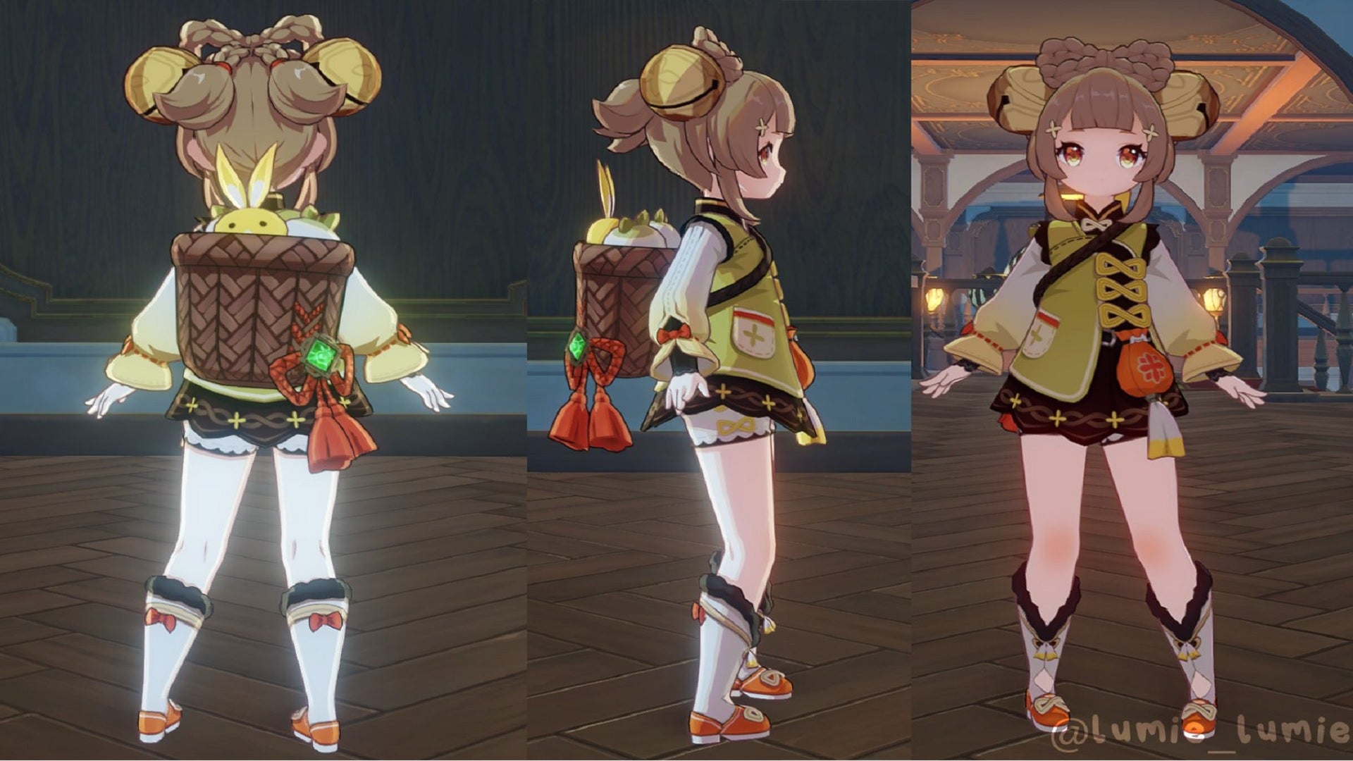 Yaoyao gameplay footage revealed in Genshin Impact leak