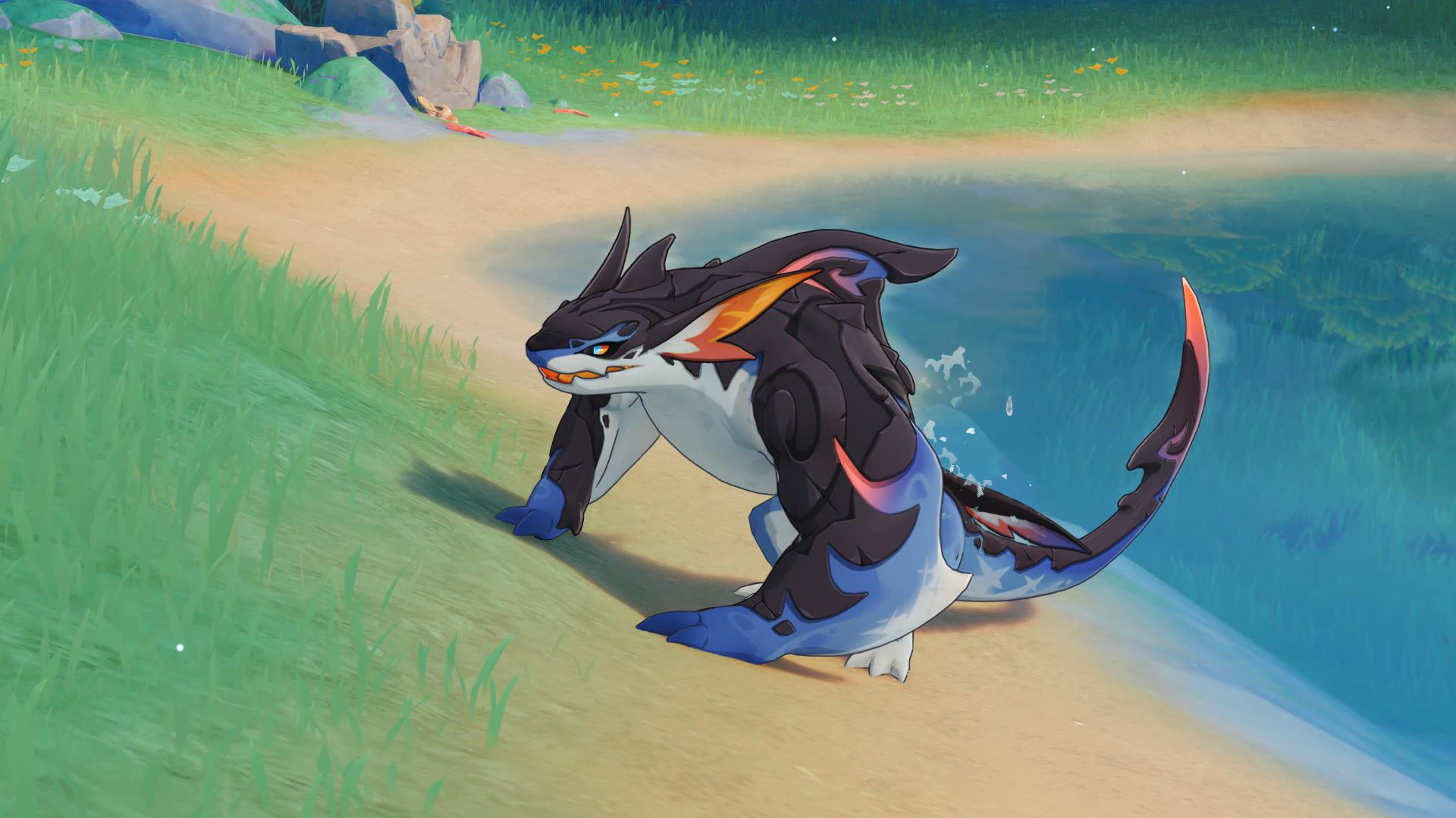 Genshin Impact screenshot showing a koholasaurus