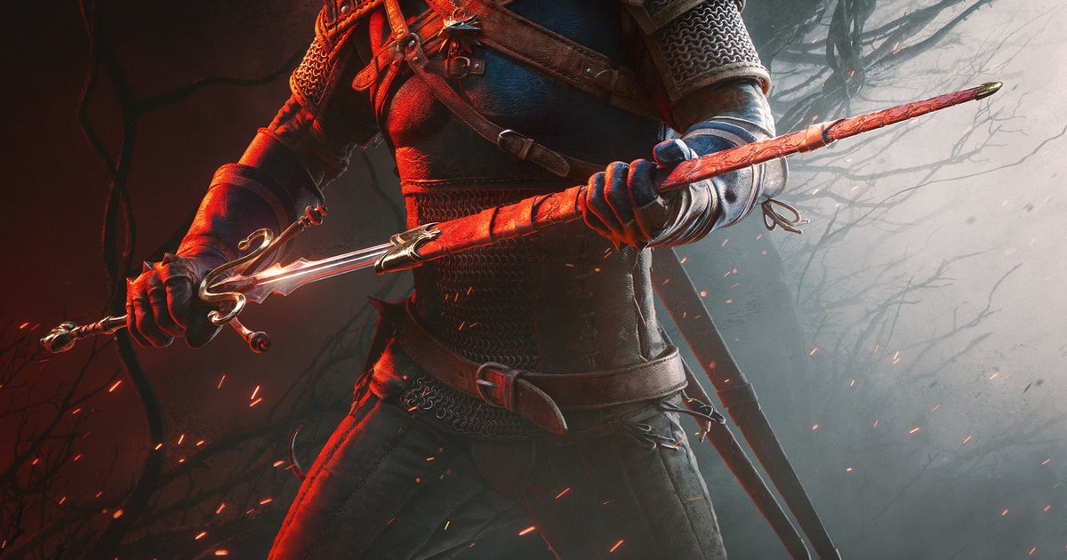 That sword Geralt unsheaths in The Witcher 3 Songs of the Past expansion artwork? We've seen it before