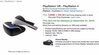 Gerucht: PlayStation VR prijs gelekt