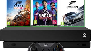 Grab a 1TB Xbox One X with three games for £399