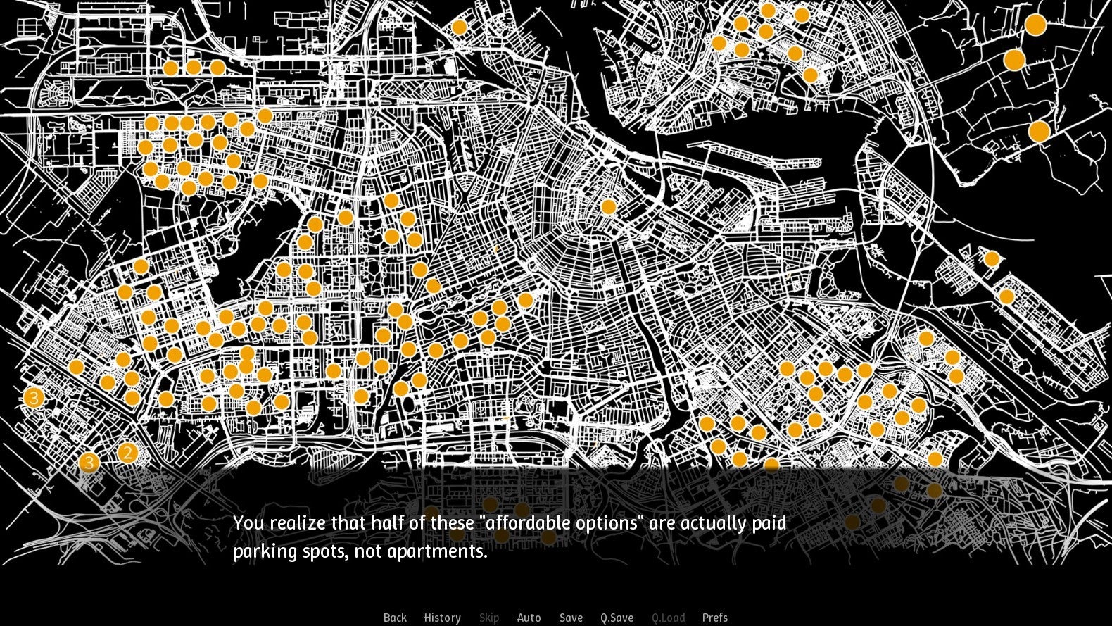 A normal map of Amsterdam. - 4