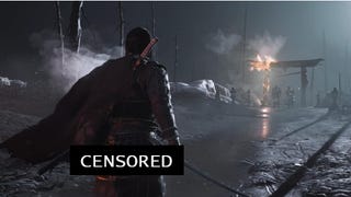 Ghost of Tsushima "depicts a man's exposed buttocks as he bathes in a hot spring"