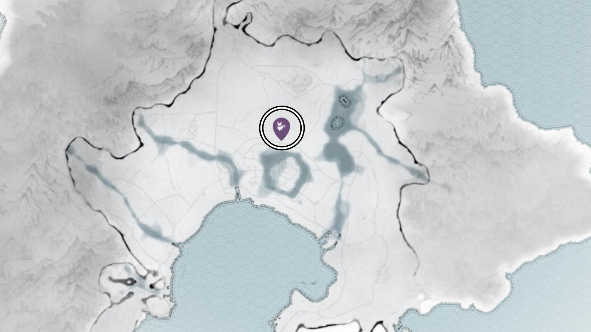 ghost of yotei blushing forest fox den map location