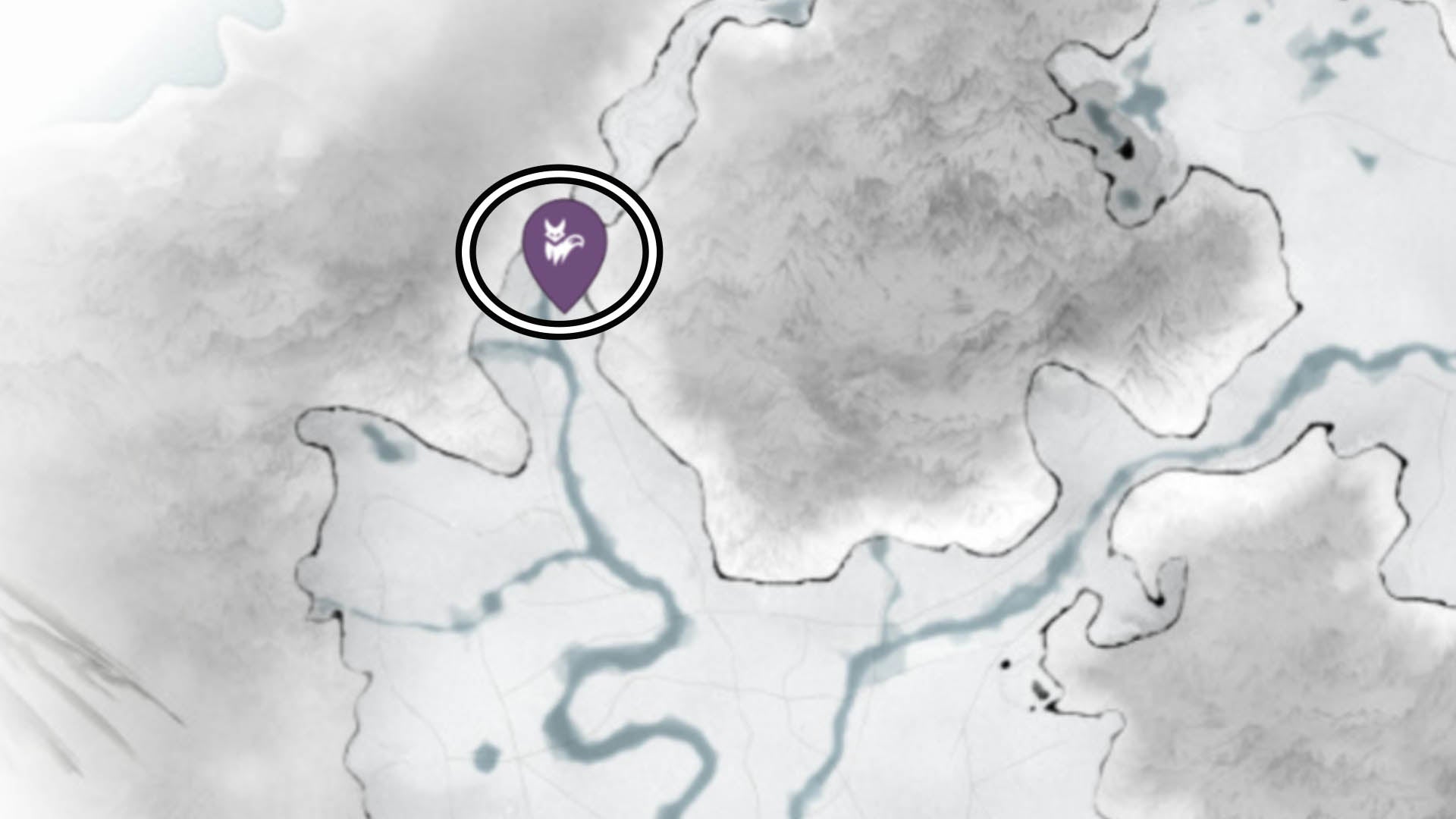 ghost of yotei grassy hill fox den map location