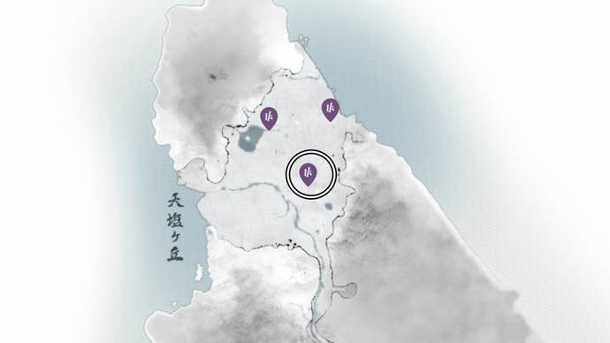 ghost of yotei sakuru bamboo strike map location