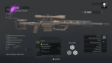 Ghost Recon Breakpoint weapon parts - farm standard weapon parts