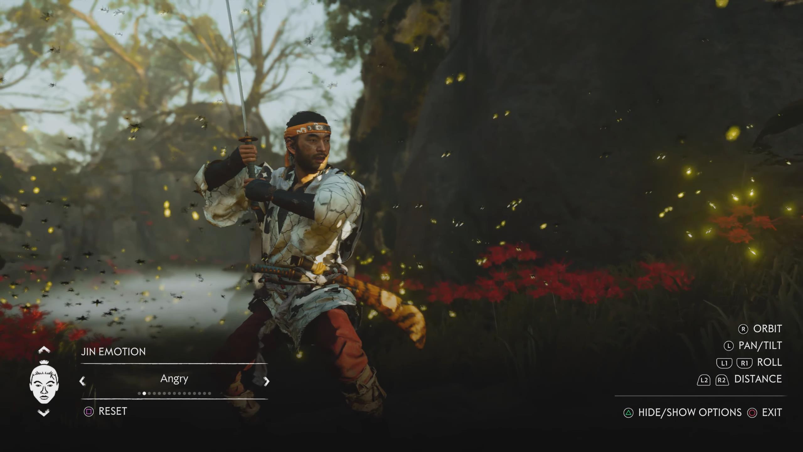 Ghost of Tsushima's photo mode lets you create moving vignettes with their own music