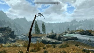 Giants won't stop flying around on dragons in Skyrim