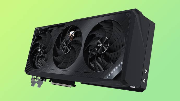 gigabyte rtx 3090 ti, shown with a triple fan cooler.