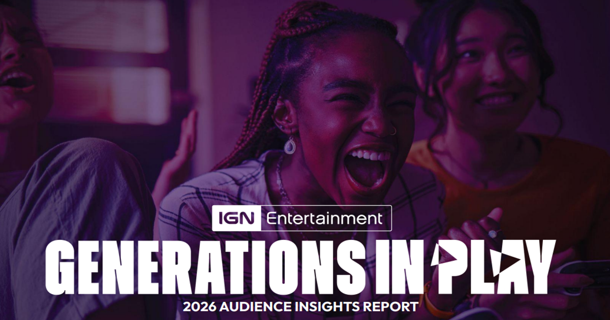 IGN Entertainment releases internal data as public report, developed by Kantar and UC Berkeley