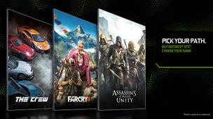 Assassin's Creed: Unity, Far Cry 4 and The Crew bundled with Nvidia GPUs