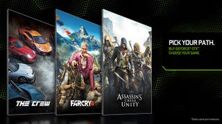 Assassin's Creed: Unity, Far Cry 4 and The Crew bundled with Nvidia GPUs