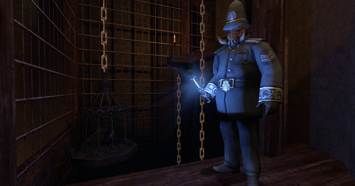 Gloomwood rings in the new year with a very vertical update filled with piggish cops and a useful new gun Gloomwood rings in the new year with a very vertical update filled with piggish cops and a useful new gun