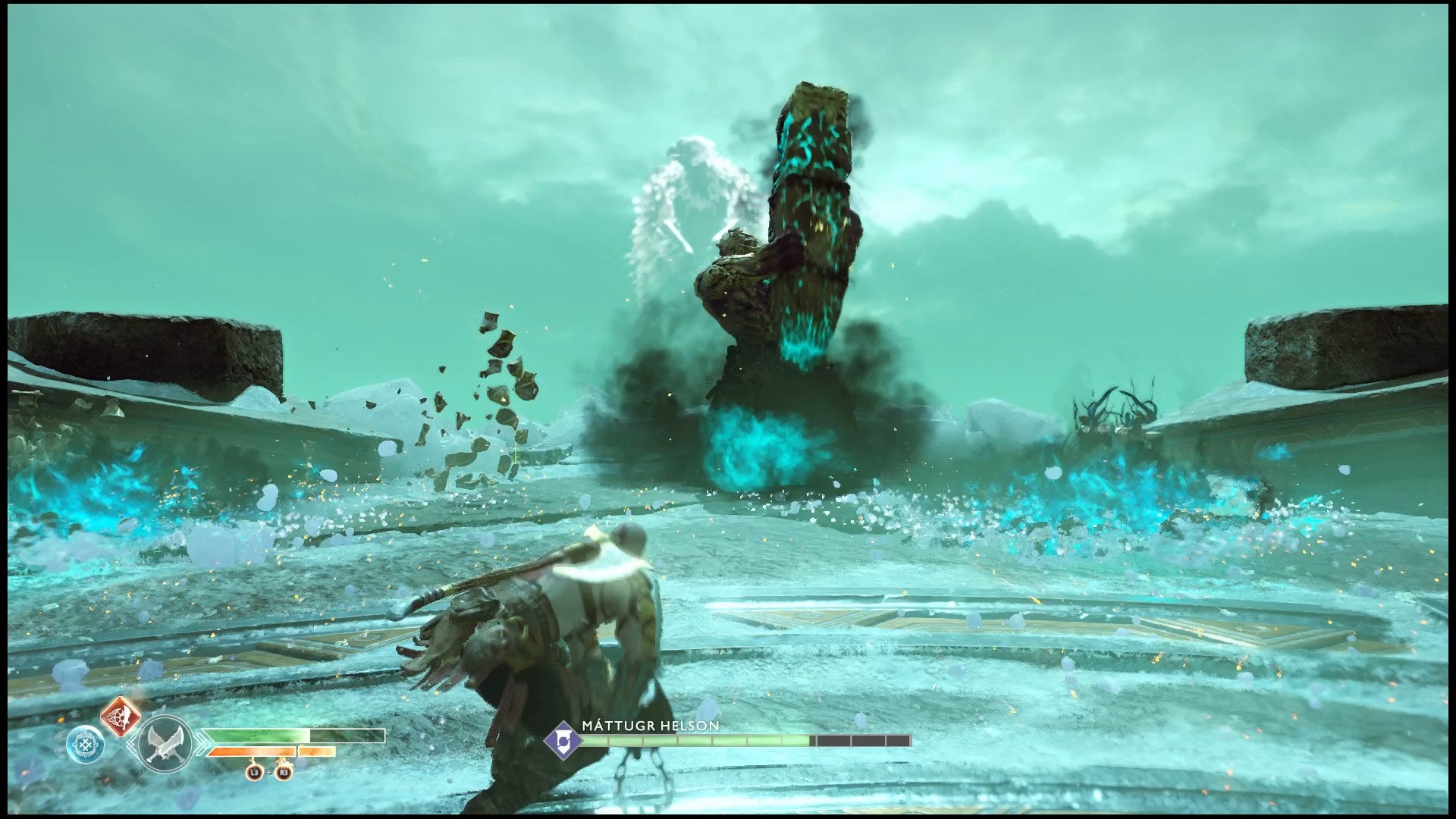 God of War: How to Beat the Bridge Keeper Mattugr Helson Boss Fight - 6