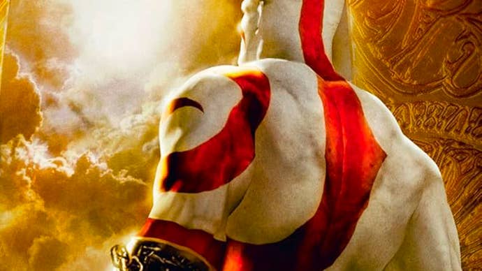 Kratos on the cover of the beloved PSP game God of War: Chains of Olympus.