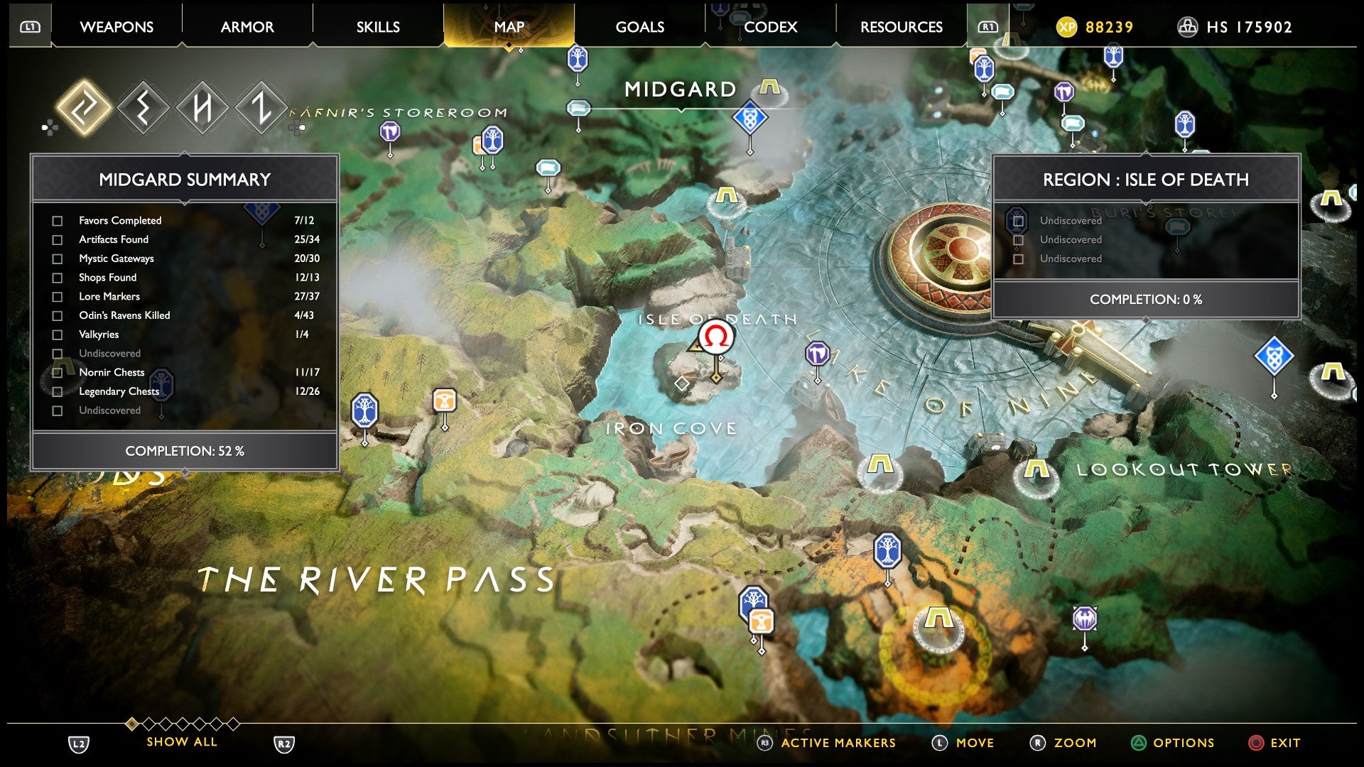 God of War: All Isle of Death Collectibles Locations - 3