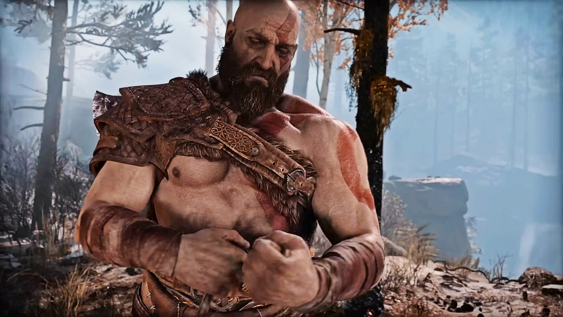 God of War TV Serie: Erste Bilder von Ryan Hurst als Kratos sind aufgetaucht