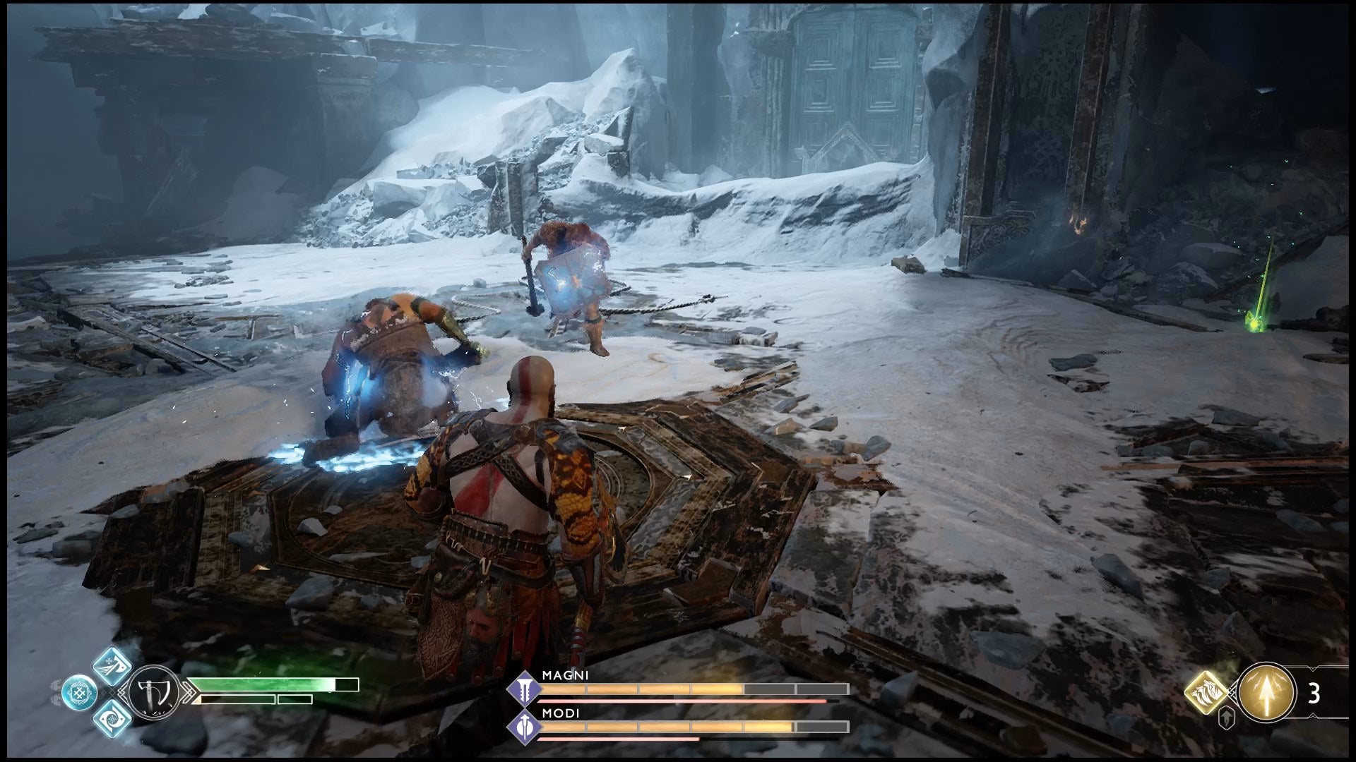 God of War: How to Beat the Magni and Modi Boss Fight - 5