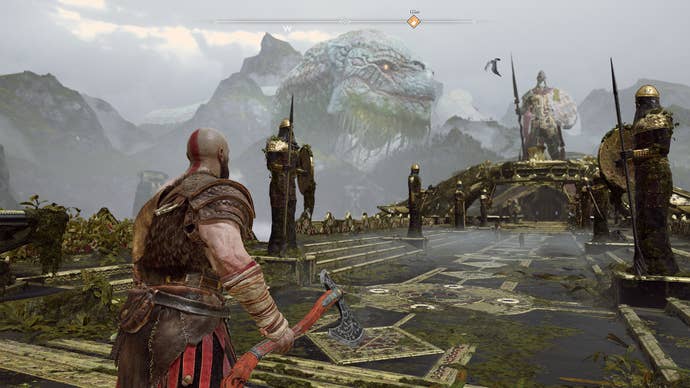 God of War on its Original quality preset.