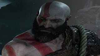 In God of War, the son Atreus isn't a burden and Kratos' beard hairs are rendered in real time