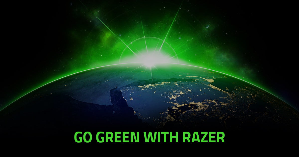 Go Green Razor Razer startet mit #GoGreenWithRazer in eine (noch) grünere Zukunft ...