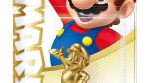 The gold Super Mario amiibo is a Walmart exclusive