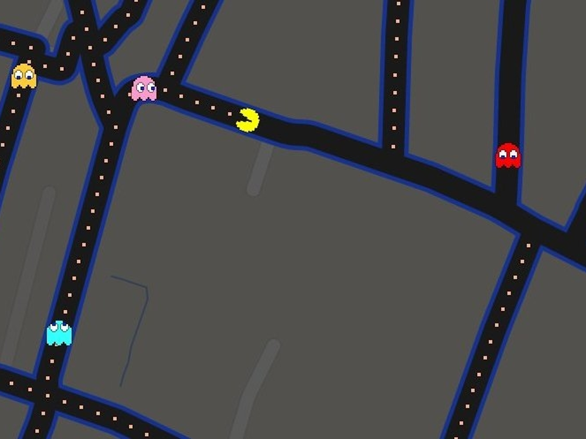 Mapa Relacionado De Pac Man RA “Meet The PAC” Bulletin Board.