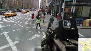 Google Street View turned into an FPS