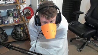 Untitled Goose Game streamer made a goose costume into a controller