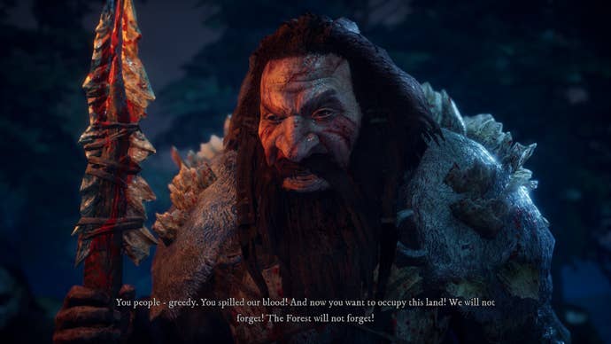 A bearded man is angry in Gord