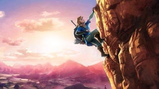 Gorgeous leaked Zelda art suggests rock climbing