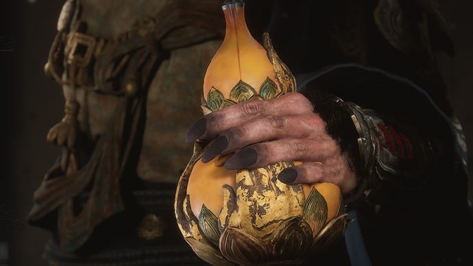 La calabaza de la bendición inmortal en Black Myth Wukong.