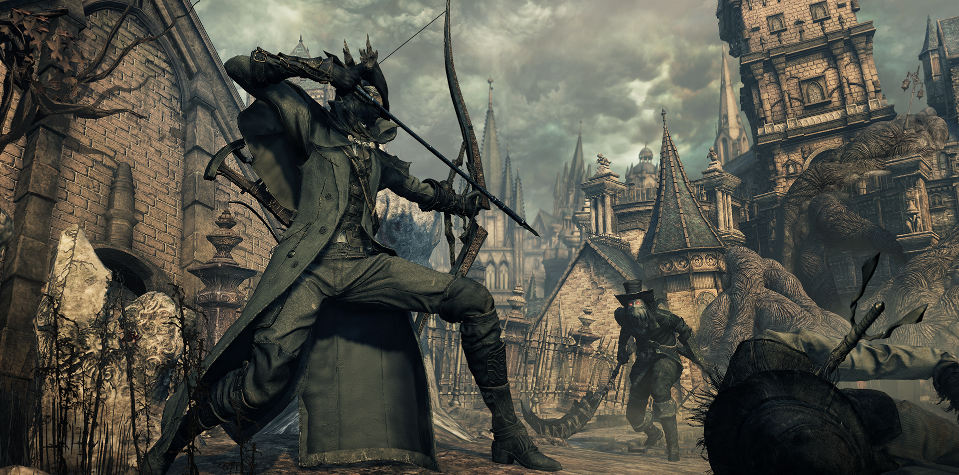 Bloodborne: Zentrum von Yharnam: Großes Tor öffnen, Dicker
