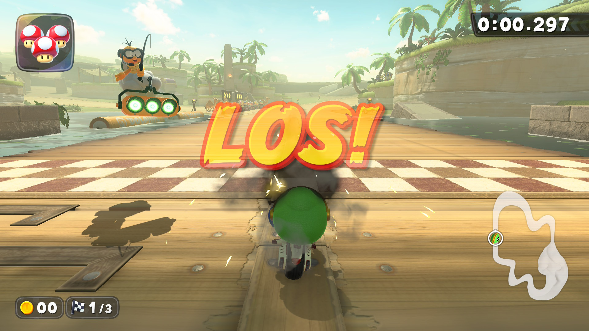 Mario Kart World: Turbostart ausführen und Timing für den Boost ...