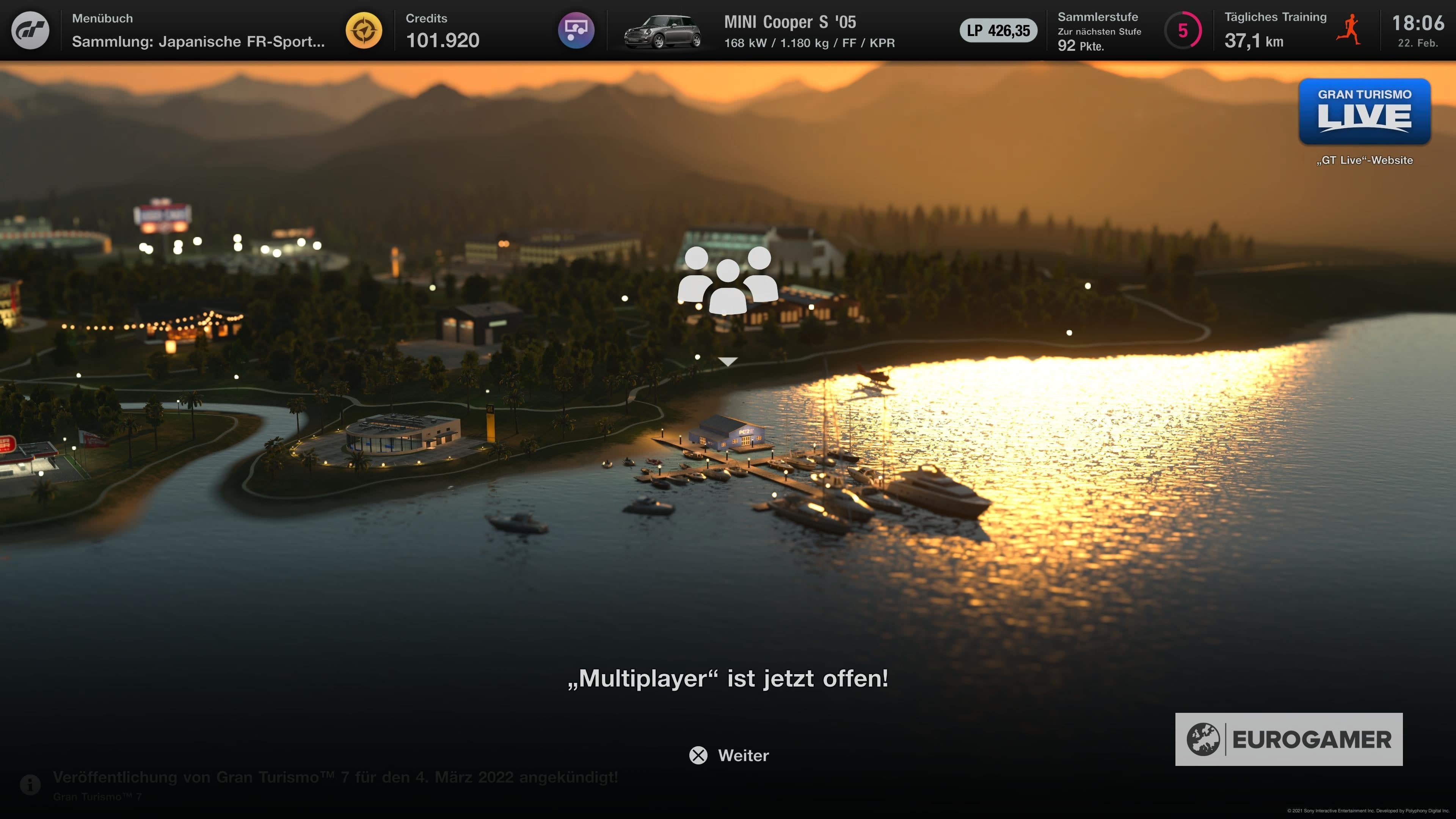Gran Turismo 7 MultiplayerModus freischalten Wann ihr gegen andere fahren könnt! Eurogamer.de