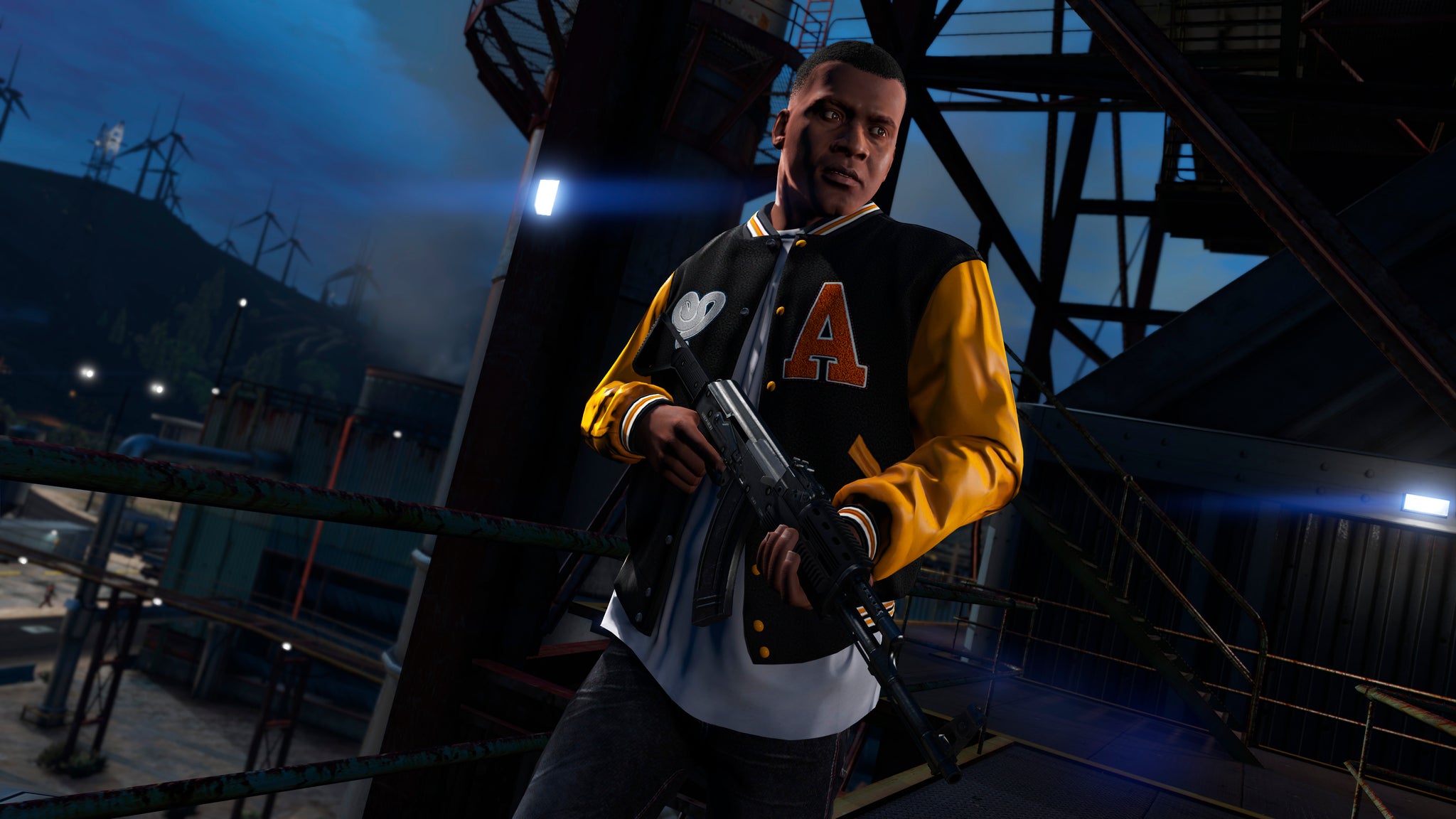 Franklin in GTA V on PC