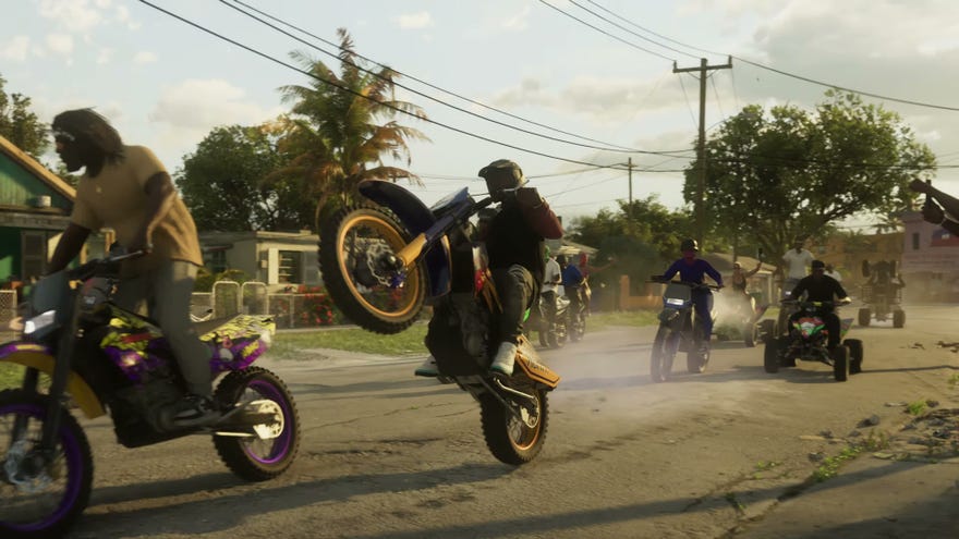 Scenes from Leonida in the first Grand Theft Auto 6 trailer.